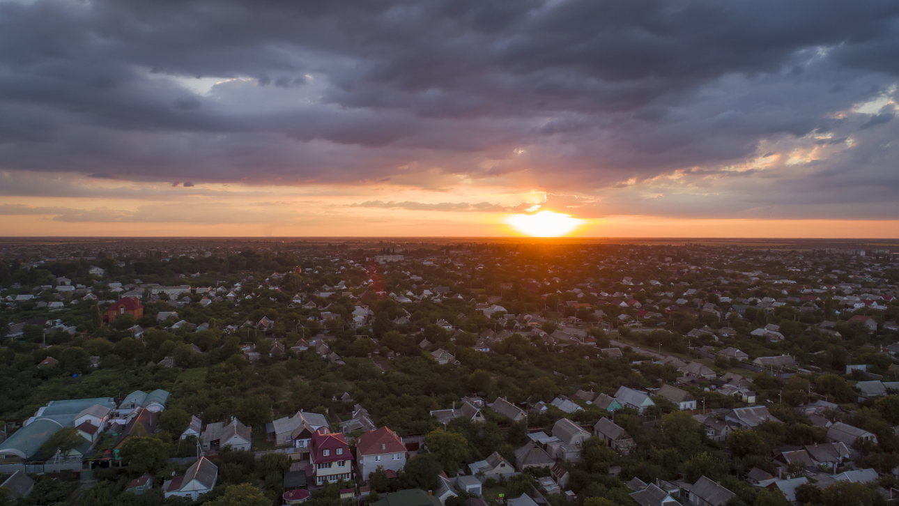 Picture of Aerial View of Residential Houston